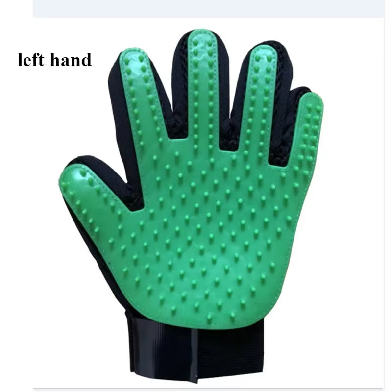 Pet Hair Removal Gloves Comb for Dog Grooming Cats and Dog Massage Bathing Cleaning and Beauty Products Gloves to Bathe Dog Home